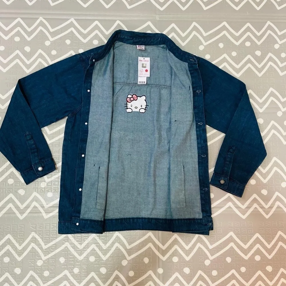 Special Edition Hello Kitty USA Olympics denim jacket - Picture 9 of 10